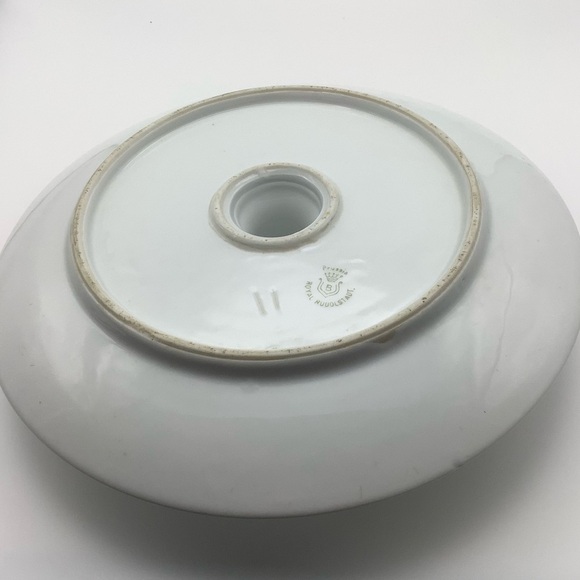 Vintage Royal Rudolstadt Prussia Two Tiered  Round Serving Tray - Picture 8 of 9